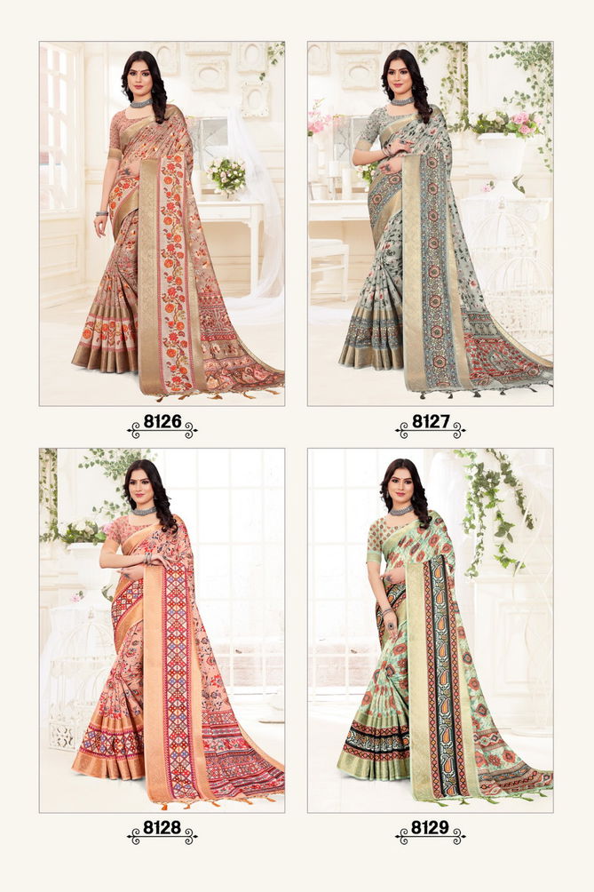 MANUSH Manushi By Stylewell Designer Digital Printed Sarees Wholesale Price In Surat